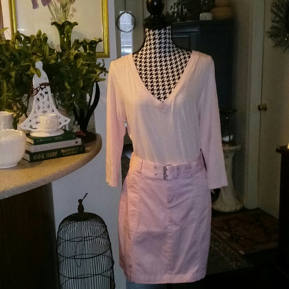 Axcess Liz Claiborne Pink Skirt Size 10 - Picture 3 of 5